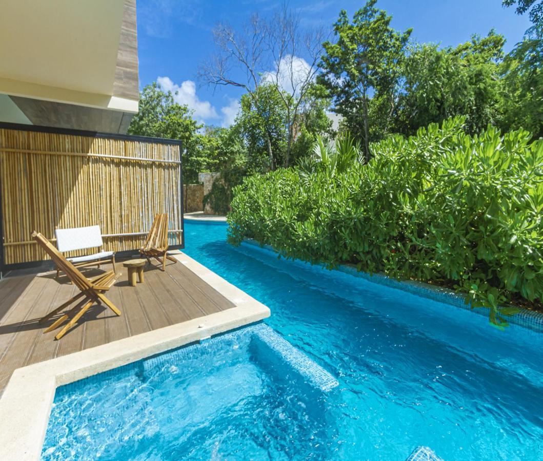 Paramar Ve 005 New Swim Up With Private Jacuzzi Tulum Exterior foto