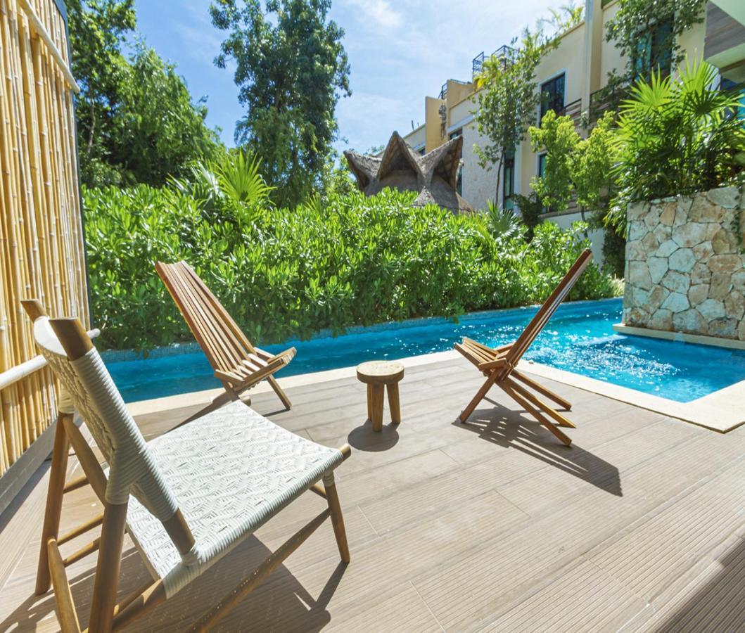 Paramar Ve 005 New Swim Up With Private Jacuzzi Tulum Exterior foto